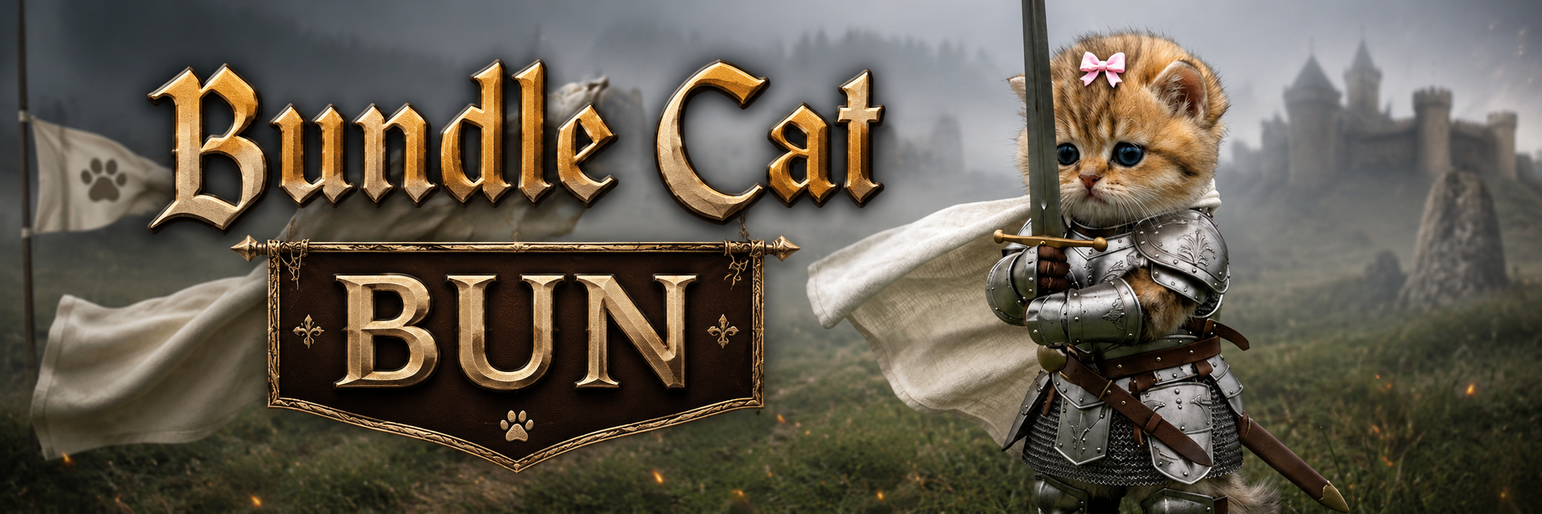 Bundle Cat — $BUN banner